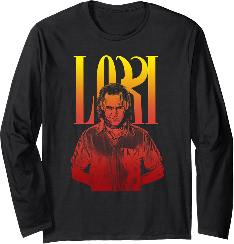 Marvel Loki Red Spectrum Loki Variant Langarmshirt