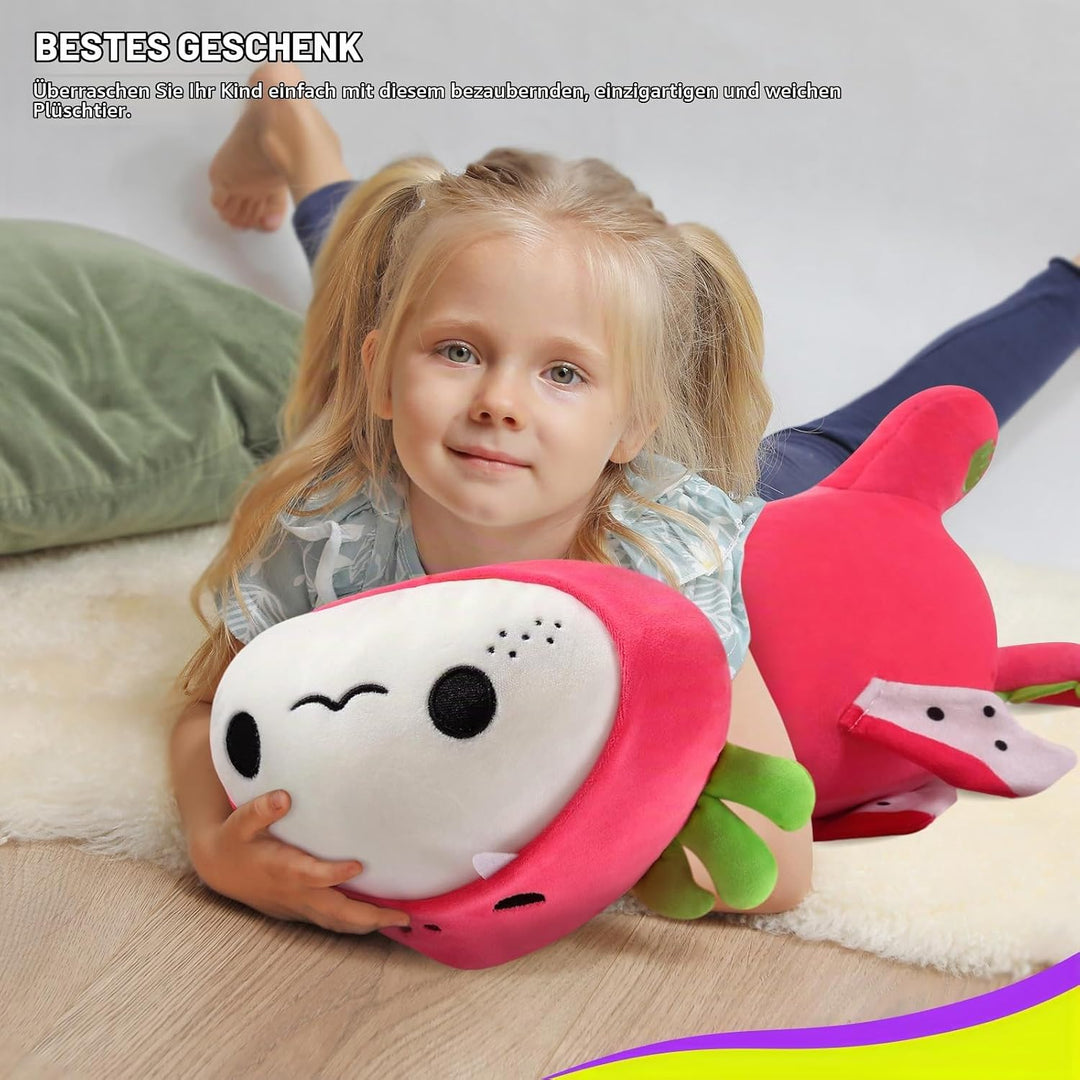 shownicer Plüschtier Axolotl Kuscheltier Stofftier Kawaii Axolotl Plüsch, Axolotl Plüschkissen Spiel