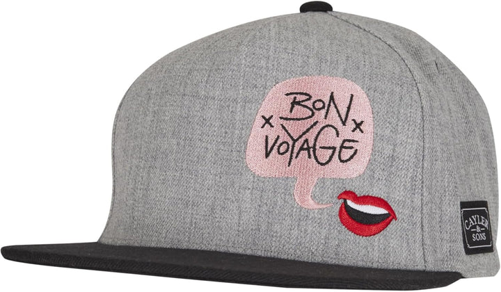 Cayler & Sons Unisex Baseball Kappe C&S WL Bouble Voyage Cap Baseballkappe, Heather Grey/mc, one Siz