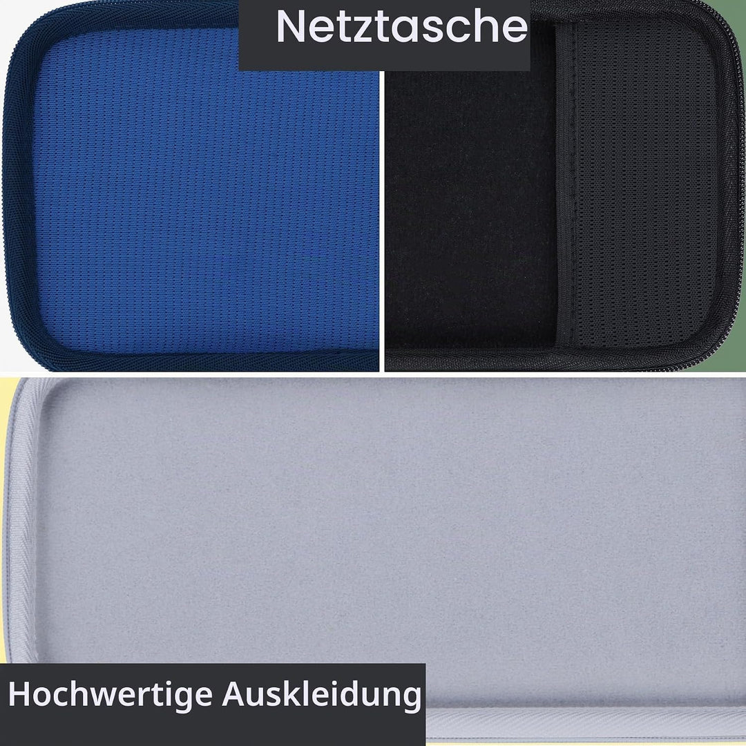 Hart Reise Schutz Hülle Etui Tasche für Logitech Pebble 2 Combo K380s K380 Tastatur und M350 Pebble