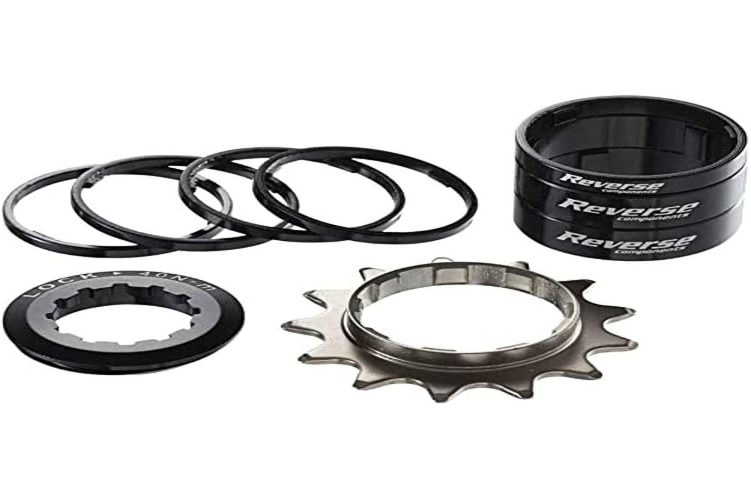 Reverse Singlespeed-Umrüstsatz mit 13er Ritzel Components Schwarz, Schwarz
