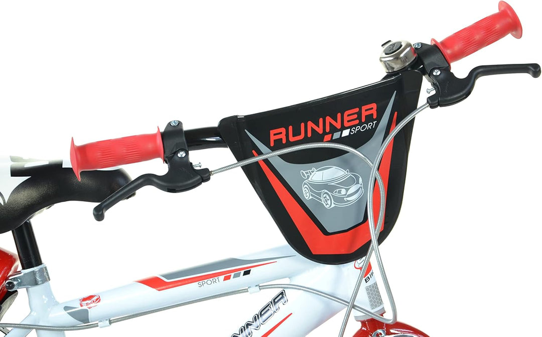 SCH Junge Bicycle Runner Children's Bicycle 14" (4-6 years) Rot, 14" (4-6 years) Rot