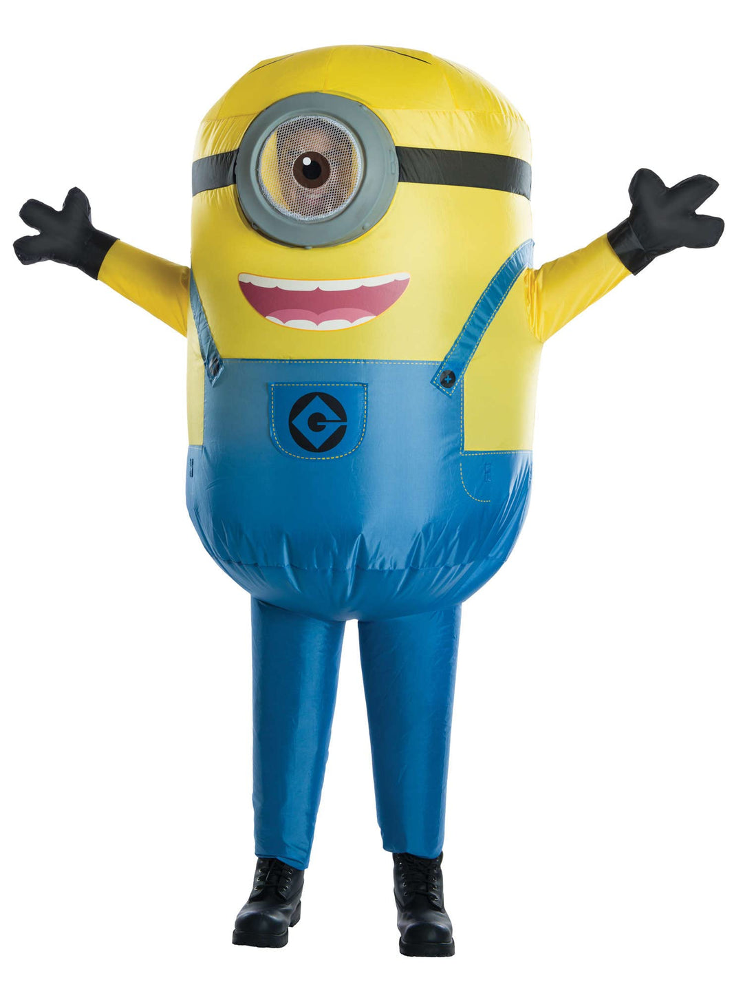RUBIE'S Offizielles Einfach Unverbesserlich Aufblasbarer Minion Stuart Kinderkostüm, Einheitsgrösse,