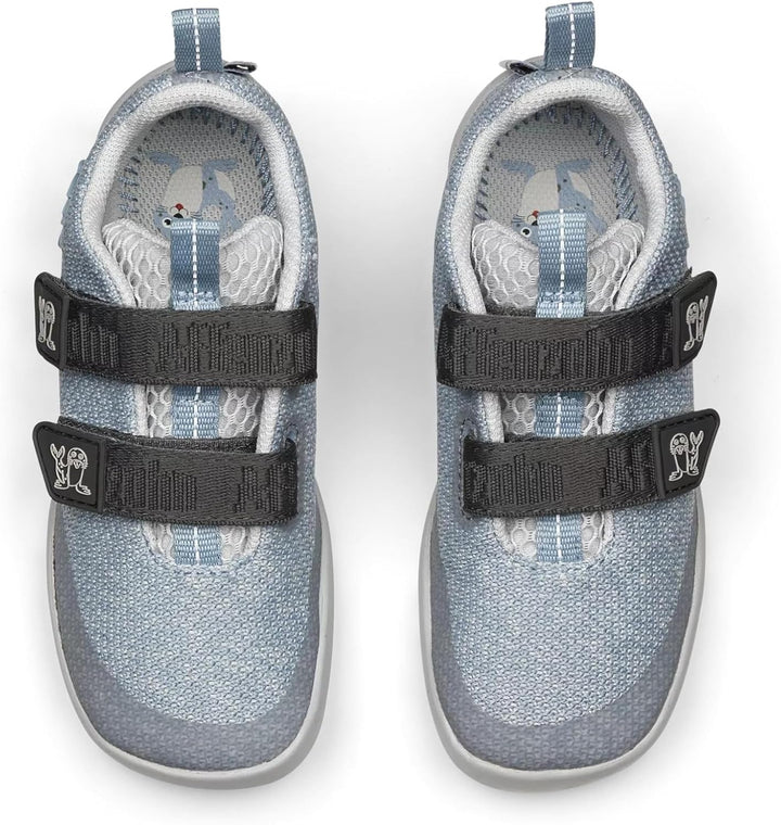 Affenzahn Barfussschuh Knit Happy mit Klettverschluss, Vegan, rutschfest, Flexibel, Reflektierend, b