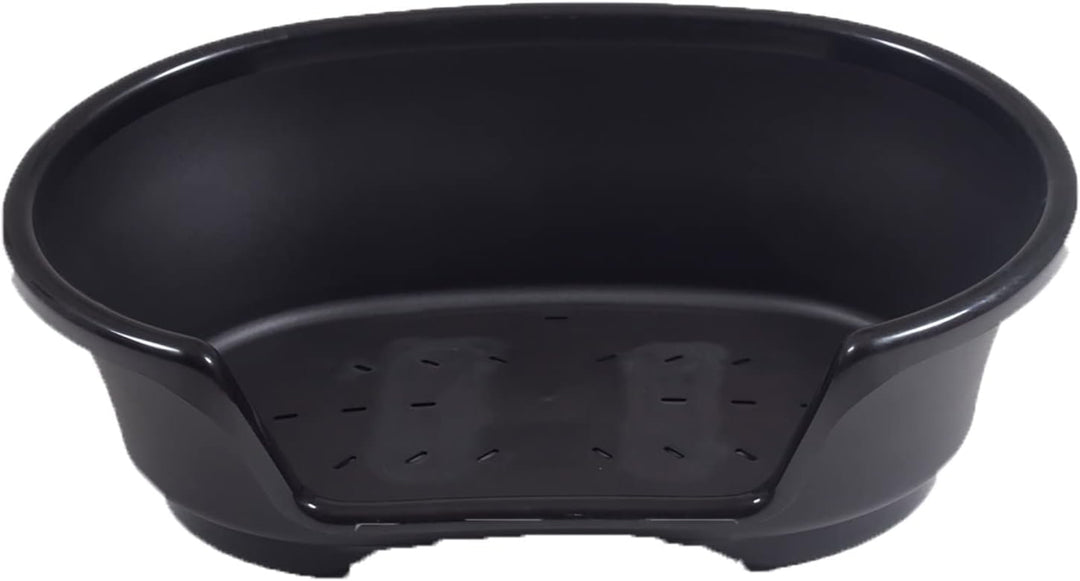 Nobby 75509-05 Hunde Kunststoff Bett "Cosy-Air" 78 cm, schwarz 78cm schwarz, 78cm schwarz