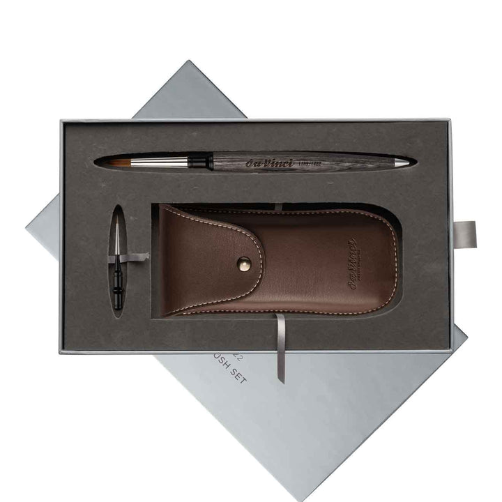 Limitierte Edition 2022 da Vinci Aquarellpinsel Luxury Travel Brush Set