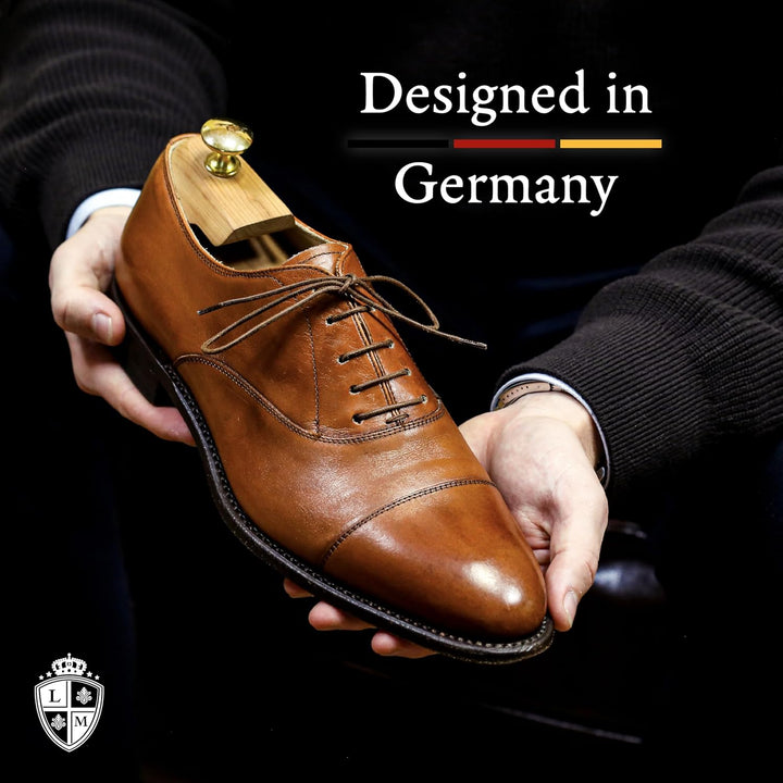 Langer & Messmer Schuhspanner aus Zedernholz für Herren und Damen inkl. Reiseschuhlöffel aus Zedernh