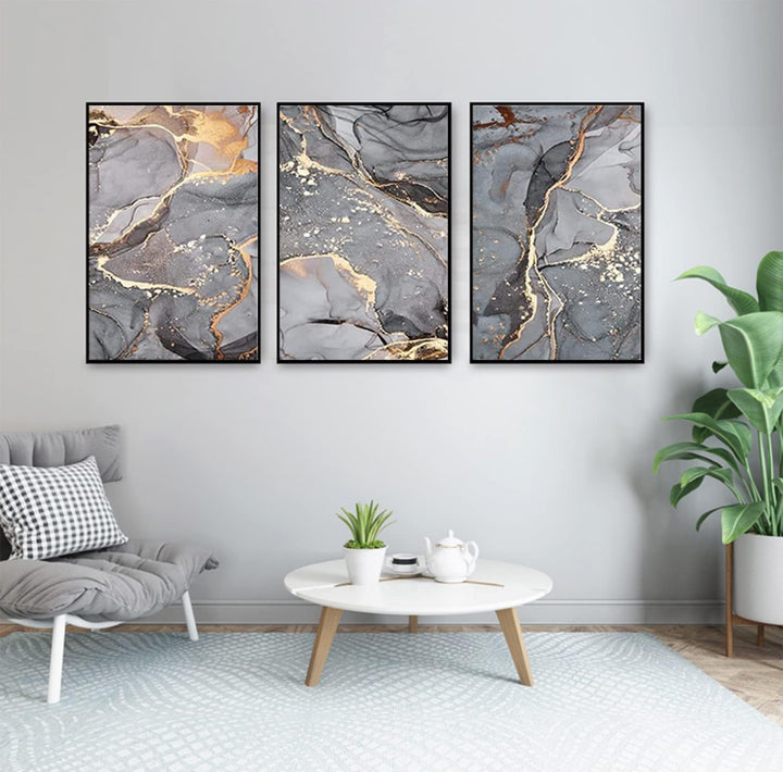 WADBTP Islamische Leinwand Bilder,Islamic Leinwand Malerei,Marble Background Allah Islamic Arabic Ca