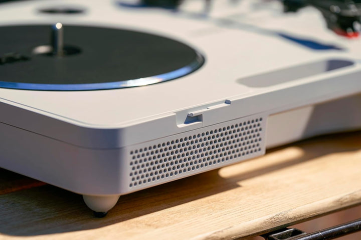 Korg – handytraxx play – Tragbarer DJ-Plattenspieler mit Lautsprecher und Digitalen Effekten