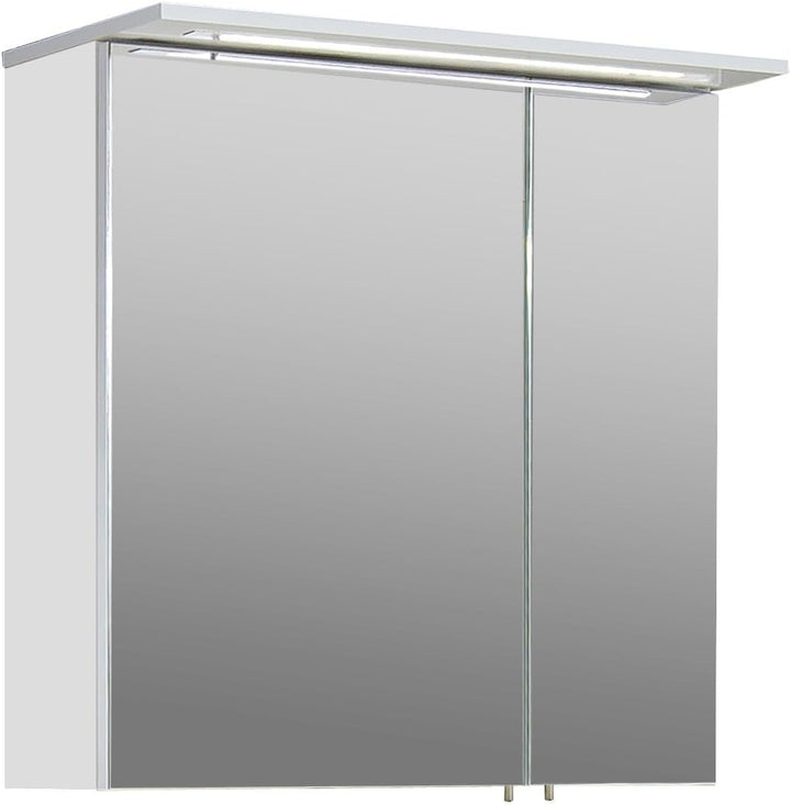 Schildmeyer 126759 Spiegelschrank, melaminharzbeschichtete Spanplatte, weiss, 60 x 15,8 x 72,3 cm 60