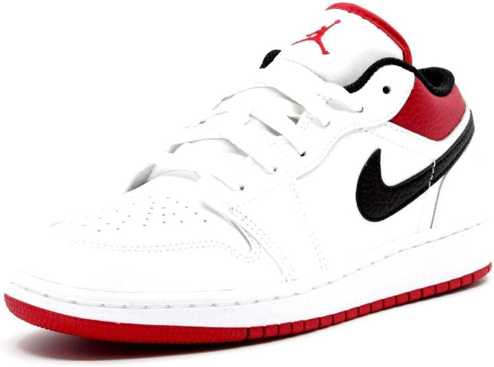 Nike Herren Air Jordan 1 LowBasketballschuh 42 EU Weiss, 42 EU Weiss