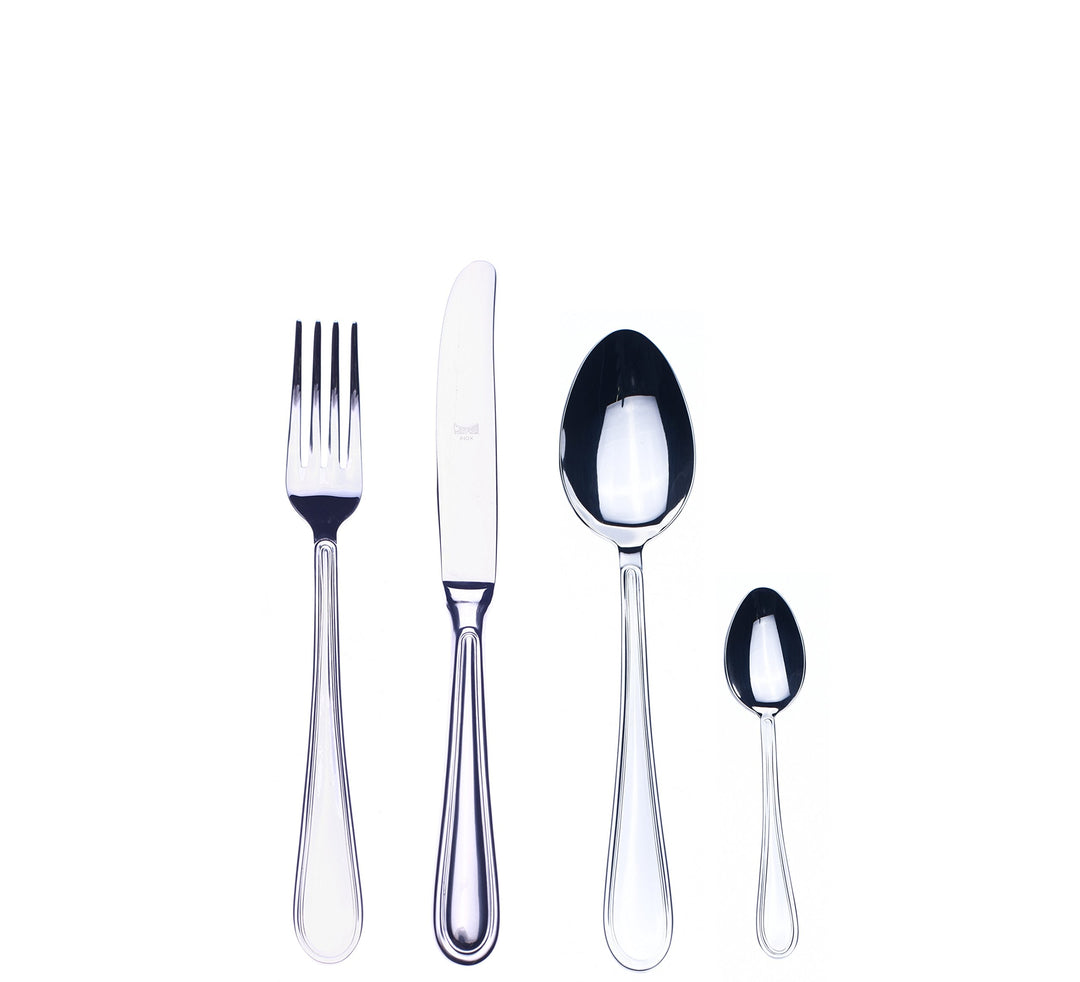 Mepra Norma Besteck-Set, 24 Stück, Silber