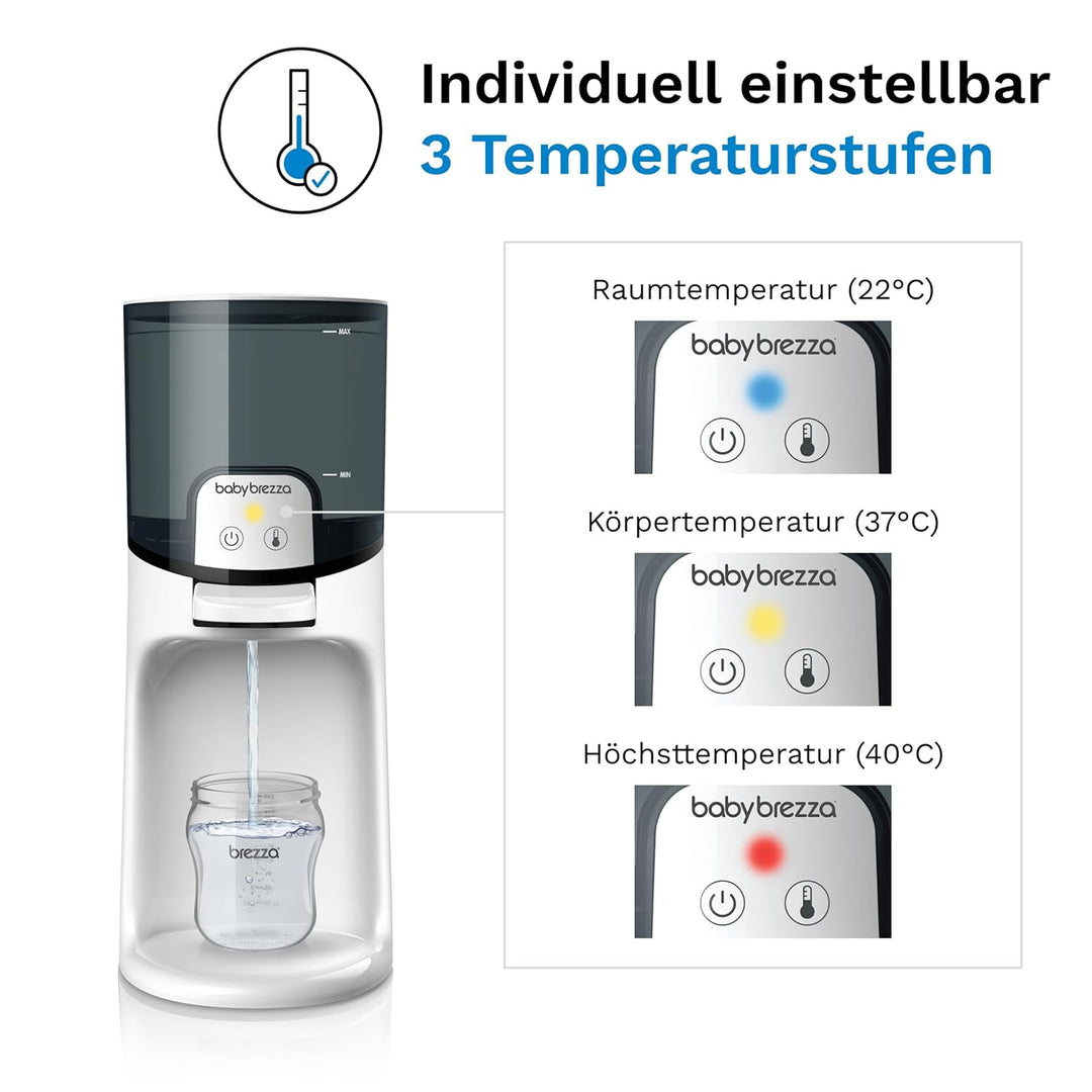 Baby Brezza Wasserwärmer für Babynahrung – Sofort heisses Wasser in Sekunden – Ideal für nachts – 3