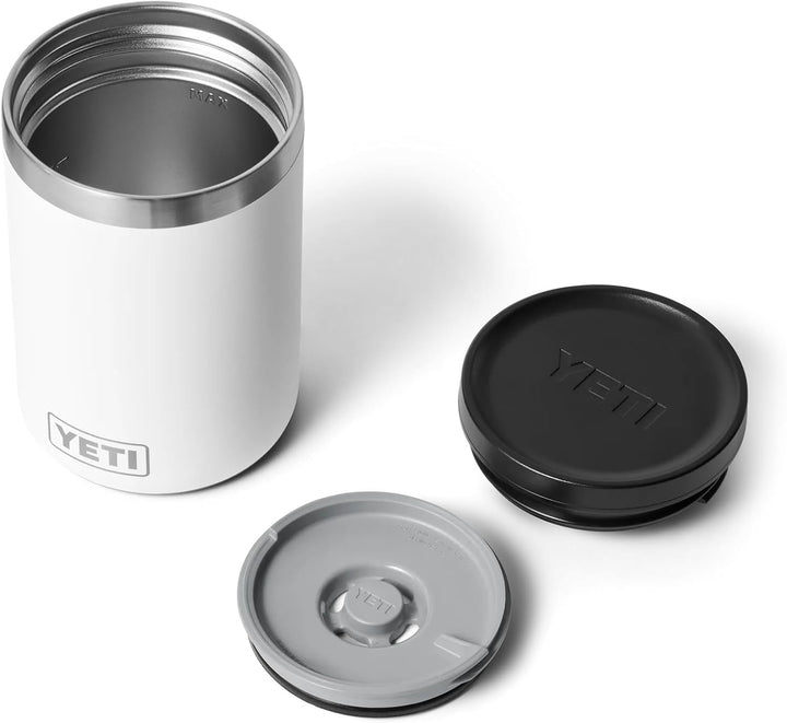YETI Rambler Isolierter Essensbehälte, White, 16 oz (473 ml), White