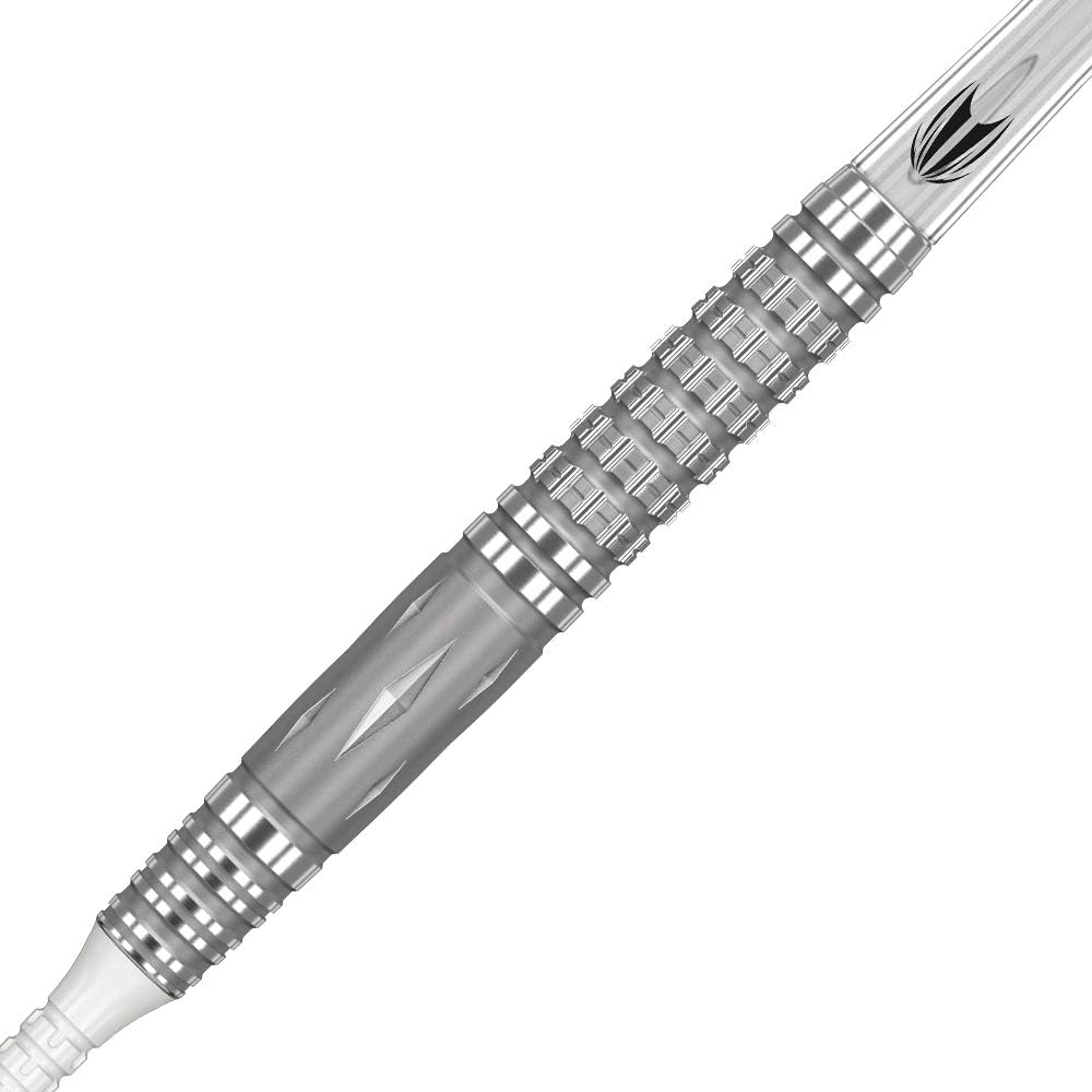 Target DartsSoft Tip Darts 18gr Silber und klar, 18gr Silber und klar