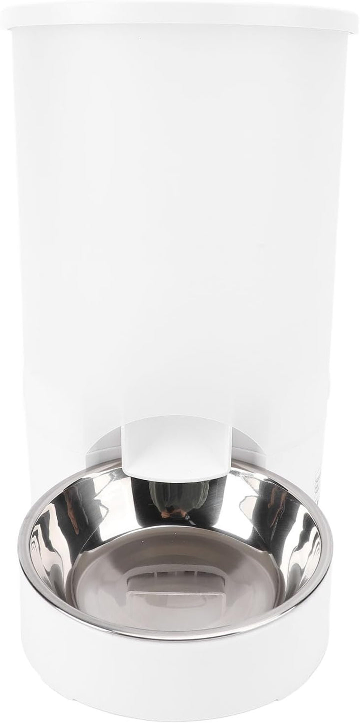 Wakects Futterautomat Katze, Automatischer Futterspender Katze, 3L Katzen Futterautomat 2.4G WiFi mi