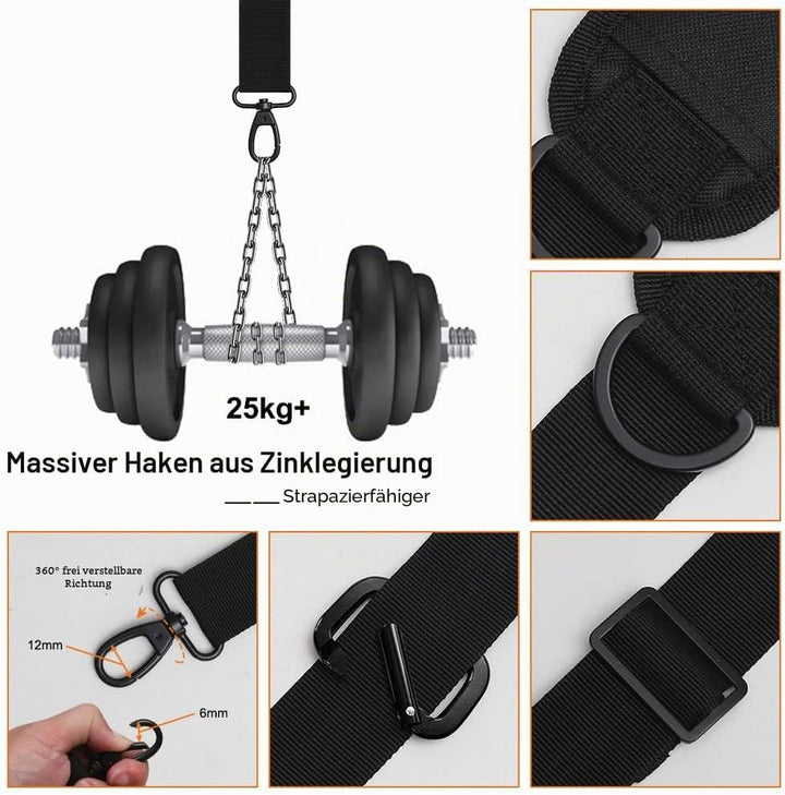 Yorkenbe Tragegurt für Klappstuhl, Universaler Verstellbarer Schulterriemen, Scooter Schultergurt, f
