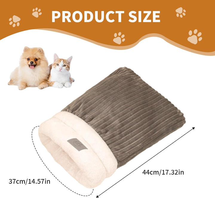 Katzenschlafsack,Katzen Schlafsack,Cat Winter Sleeping Bag,Schlafsack für Katzen,Pet Sleeping Bag fo