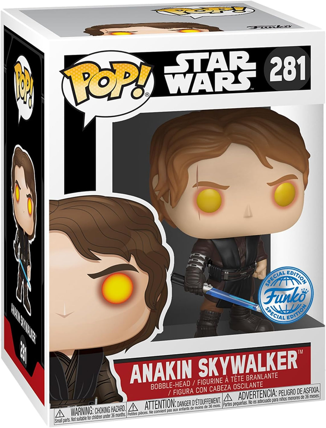 Funko Pop Star Wars 281 Anakin Skywalker Dark Side