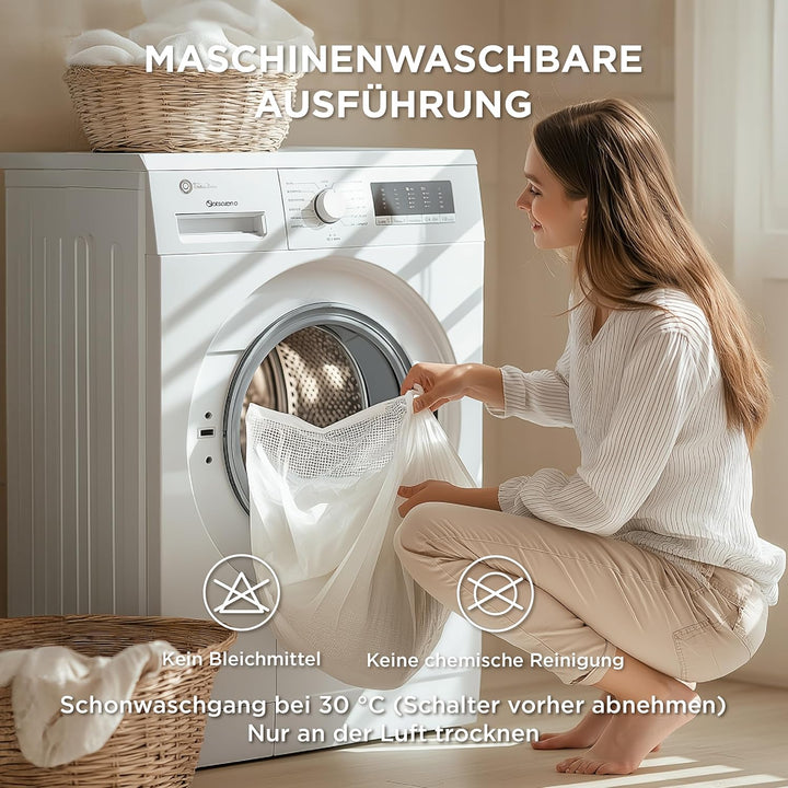 BEDSURE Heizdecke Wärmedecke Elektrische Kuscheldecke - mit Abschaltautomatik, 6 Heizstufen &amp; 10 Stu