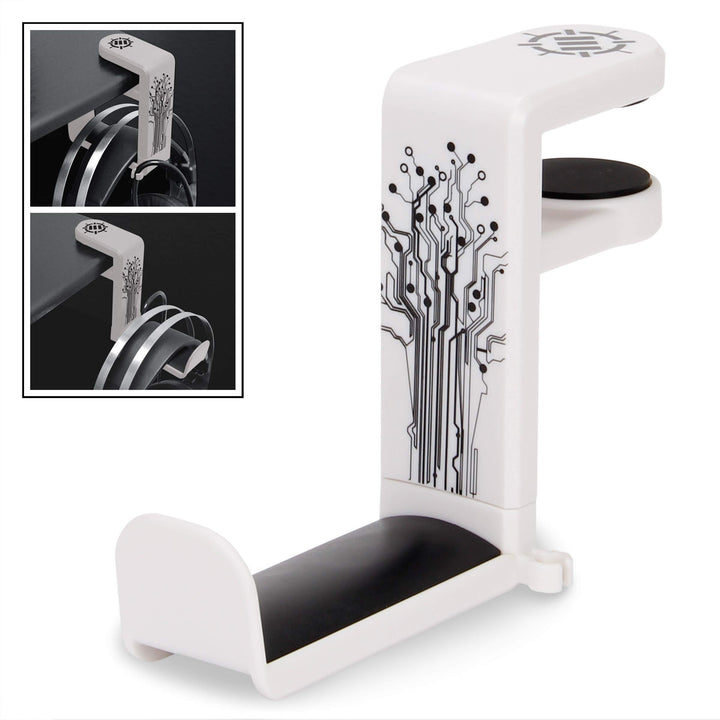 ENHANCE PC Gaming Headset Kopfhörer Halterung Hanger Mount Kopfhörer Stand mit verstellbaren & Schwe