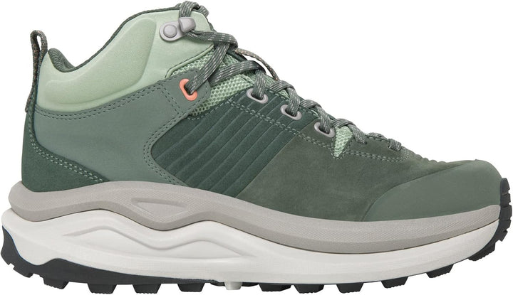 Viking Cerra Hike Mid Gtx W Walking Shoe Unisex, 36 EU Weit Green Light Grey