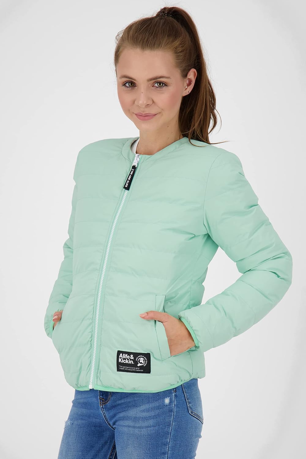 ALIFE and Kickin NovaAK Jacket – Damen Übergangsjacke – Leichte Atmungsaktive Jacke für Sommer &amp; Übe
