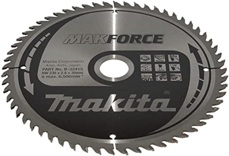 Makita MakForce Saegeblatt, 235 x 30 mm, 60Z, B-32415