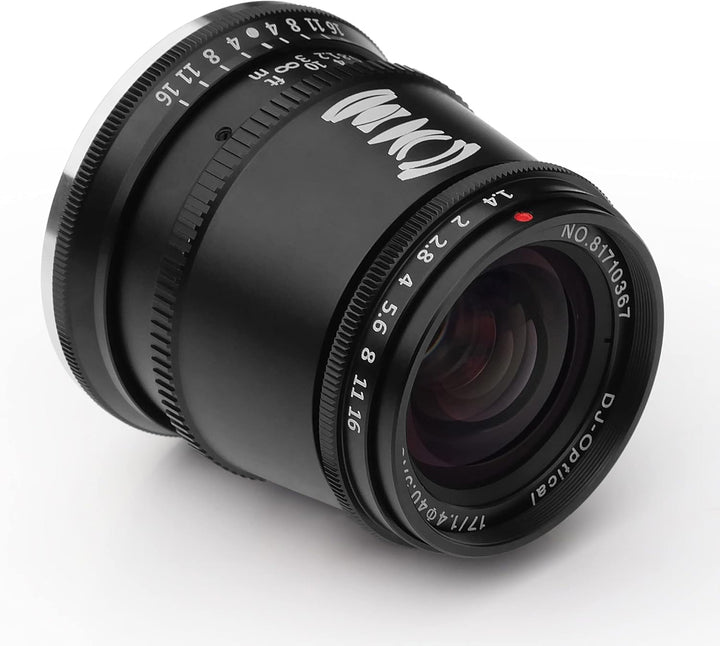 TTArtisan 17mm F1.4 APS-C Wide Angle and Large Aperture Camera Lens for Fuji X-Mount