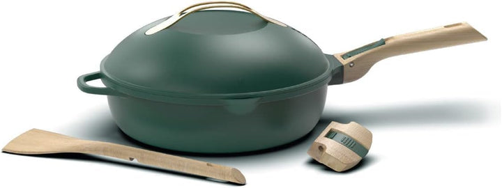 COOKUT - Die fabelhafte 8-in-1-Pfanne – 24 cm – ein einziges Utensil, das Pfanne, Topf, Schmortopf e