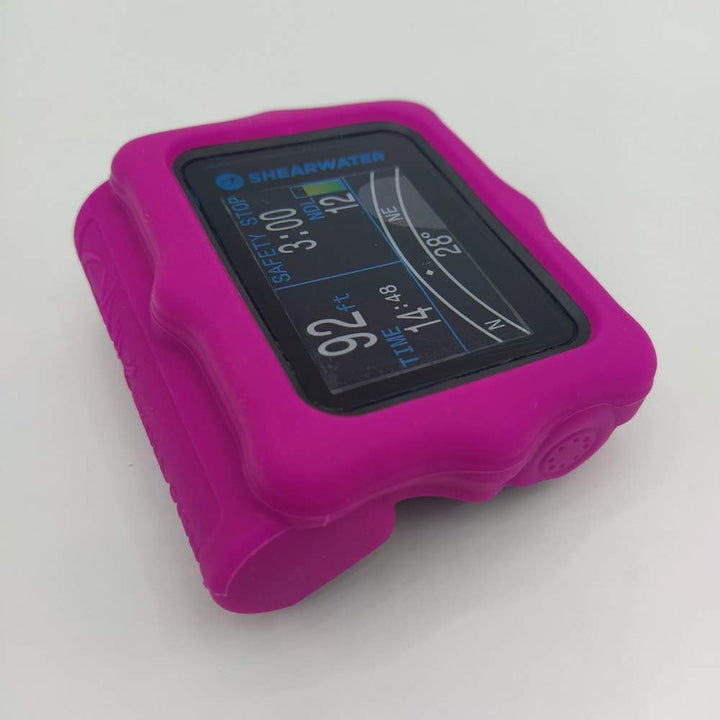 SHAMROCK HEALTH Schutzhülle für Shearwater Perdix Tauchcomputer (Pink) rose, rose