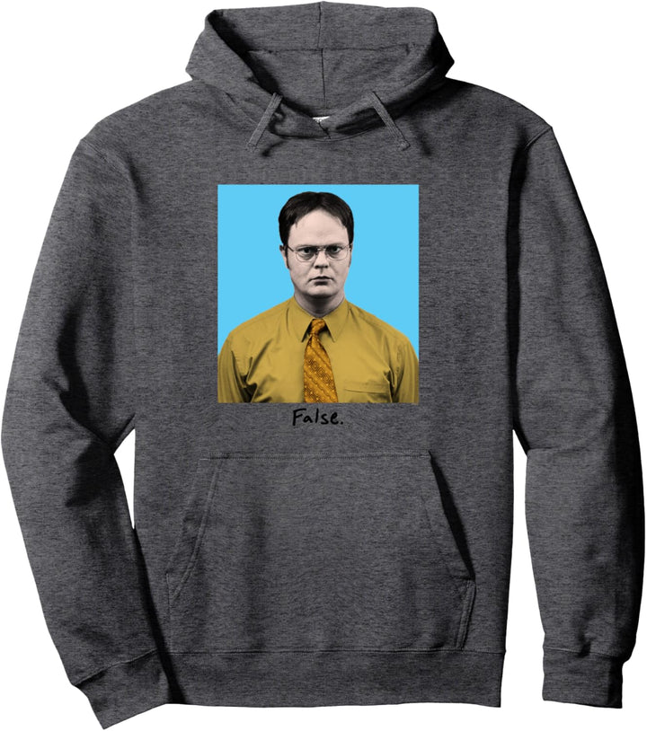 The Office Dwight Falscher Farbblock Pullover Hoodie