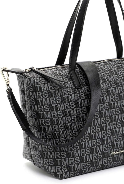 Tamaris Shopper Grace 31437 Damen Handtaschen Print Einheitsgrösse Black 100, Einheitsgrösse Black 1