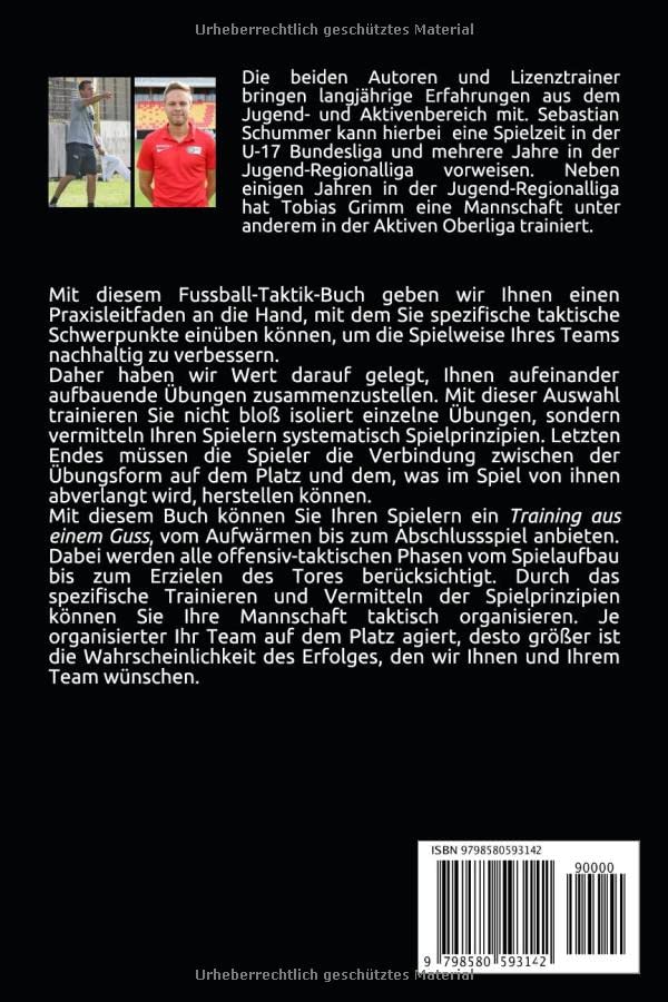 Systematisches Taktik Fussballtraining: Das Buch vom Spielaufbau bis zum Erzielen des Tores, Taschen