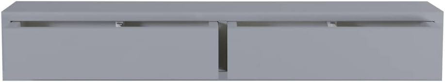 MODULARREDO | Domino Wandregal mit Schublade, Hängender Nachttisch, Wandregal, 88,2 x 13,4 x 20 cm,