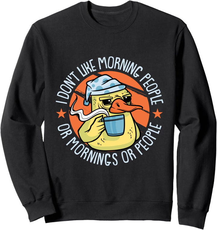 Ente Badeente Gummiente Federvieh Erpel - Ente Sweatshirt