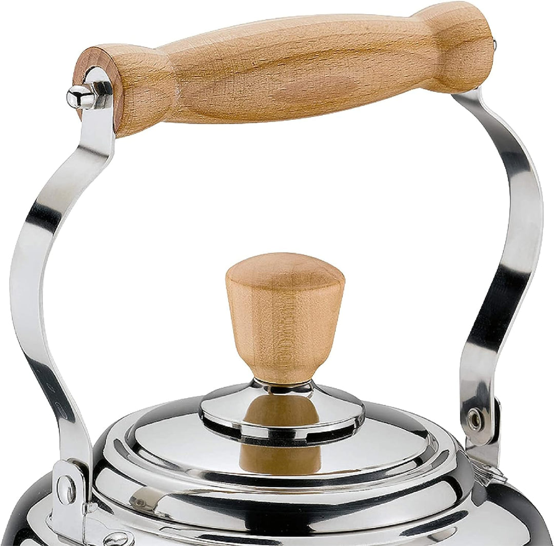 Cilio KP0000430820 Tradition Wasserkessel, 18/8 Edelstahl