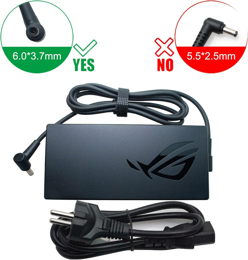 20 V 12 A 240 W ADP-240EB B Netzadapter Ladegerät für Laptop kompatibel mit Asus ROG 15 GX550LXS RTX