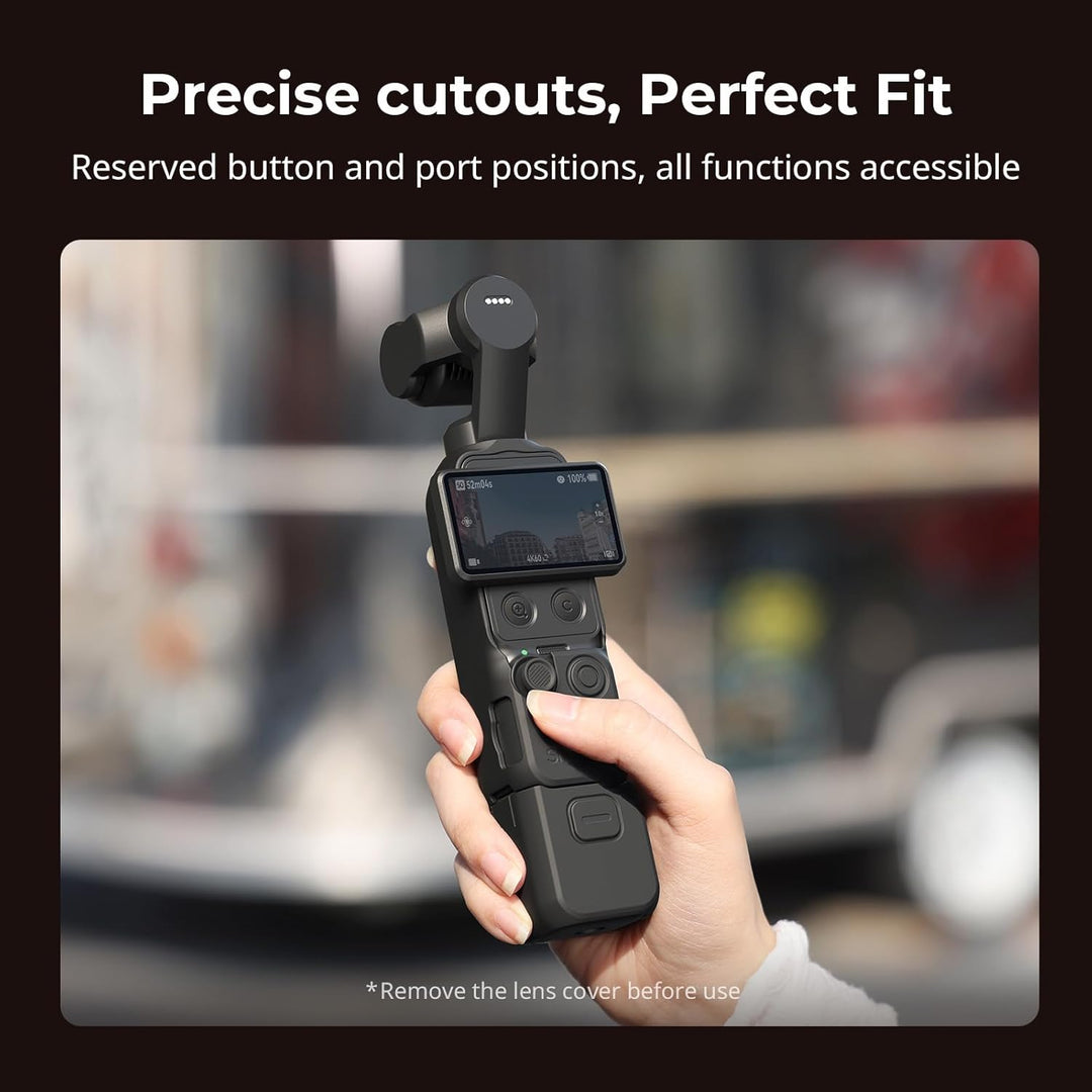 SMALLRIG Silikon-Schutzhülle für DJI Osmo Pocket 4, modularer Rundumschutz, Weiches Silikonmaterial,