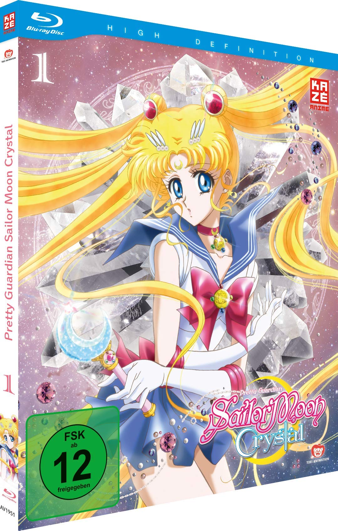 Sailor Moon Crystal - Staffel 1 - Vol.1 - Box 1 - [Blu-ray], Blu-ray