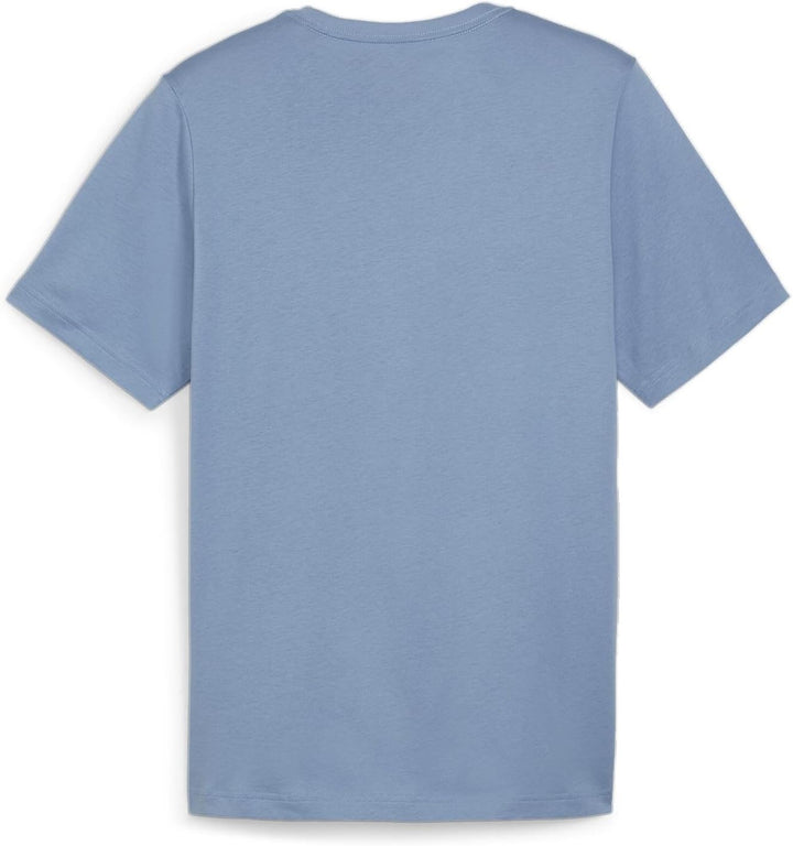 PUMA Herren Ess Logo Tee T-shirt L Blau, L Blau