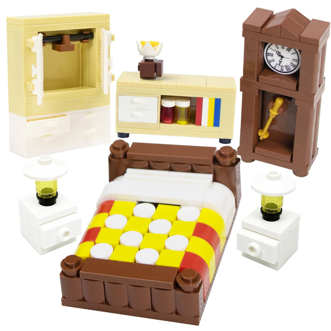 Cabeeskii Bausteine Möbel, Classic Building Block Assembly, kann zur Dekoration von Möbeln in Lego C