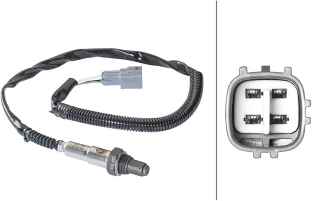 HELLA 6PA 358 103-011 Lambdasonde - 4-polig - Kabel: 640mm