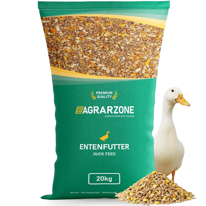 Agrarzone Entenfutter Laufenten 20 kg - Österreichisches Laufenten Futter - 100% Gentechnikfrei & Ge