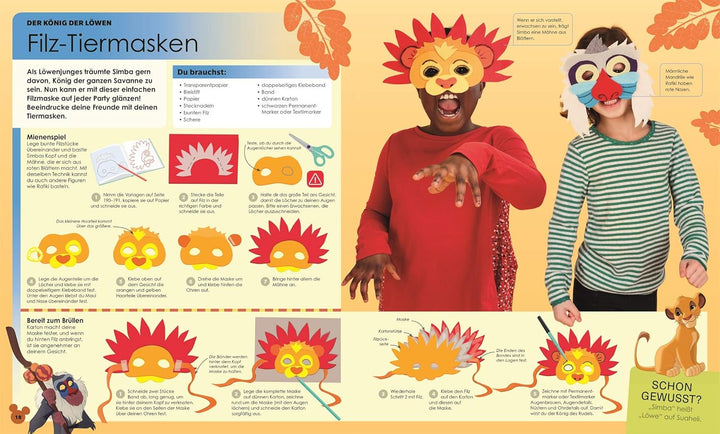 Disney Ideen Buch: Mehr als 100 Bastel-, Deko- und Spielideen