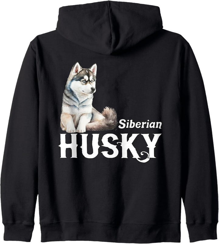 Siberian Husky, süsses Schlittenhunde sibirischer Husky Kapuzenjacke
