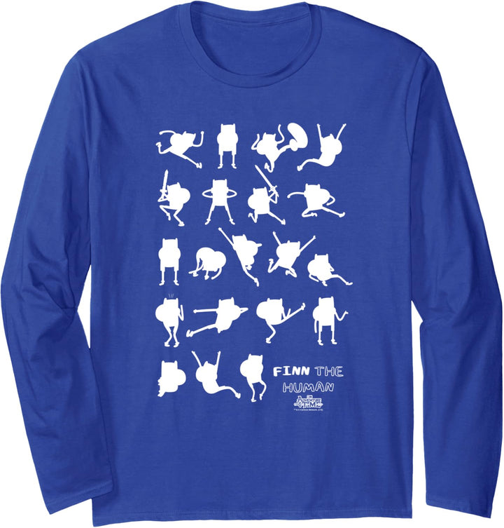 Adventure Time Finn the Human Langarmshirt