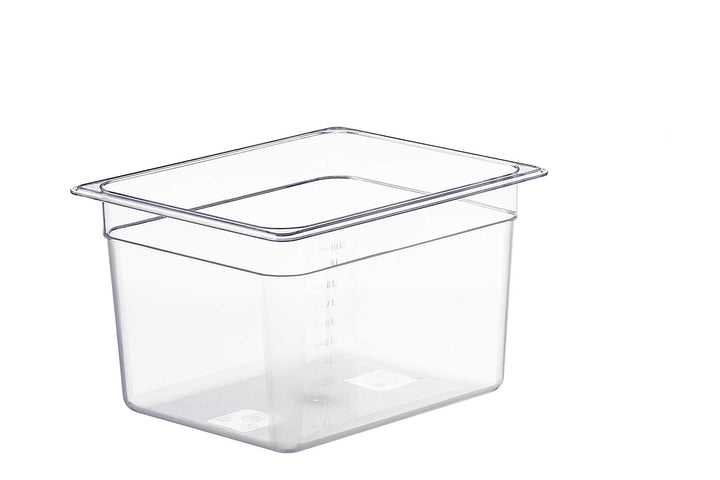 LIPAVI C10 Sous-Vide Wasserbad - 11,3 Liter, 32,3 x 26,2 x H:20,3 cm. Starkes, durchsichtiges Polyca