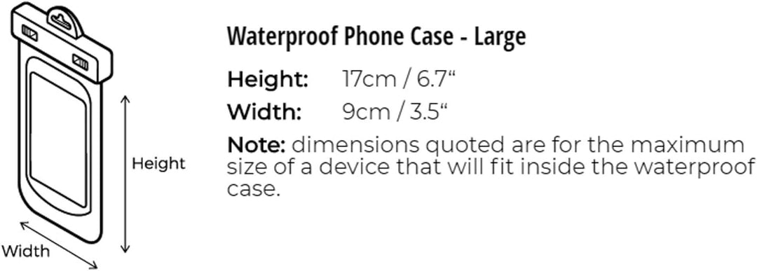 Overboard wasserdichte Handyhülle für iPhone X / 8 Plus / 8/7 Plus / 7 / 6s Plus / 6s /6 Plus, Samsu
