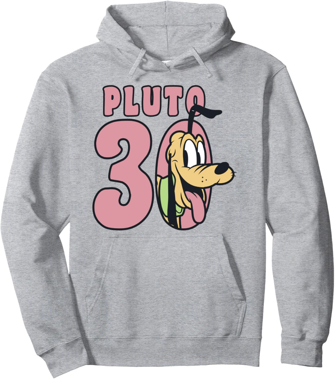 Disney Mickey And Friends Pluto 30 Portrait Pullover Hoodie
